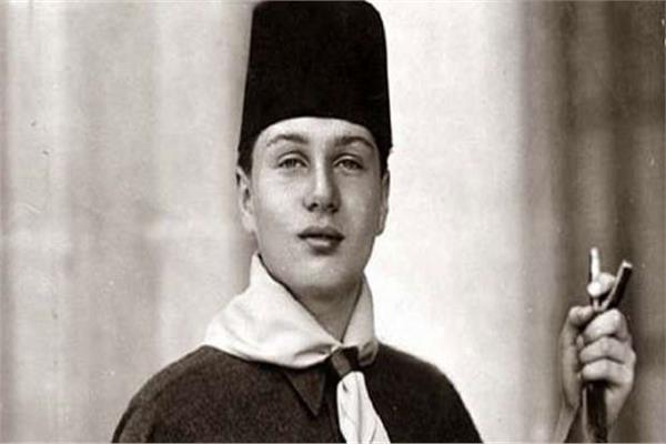 الملك فاروق في صغره 