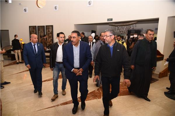 جولة تفقدية لللجنة الإسكان ومحافظ مطروح