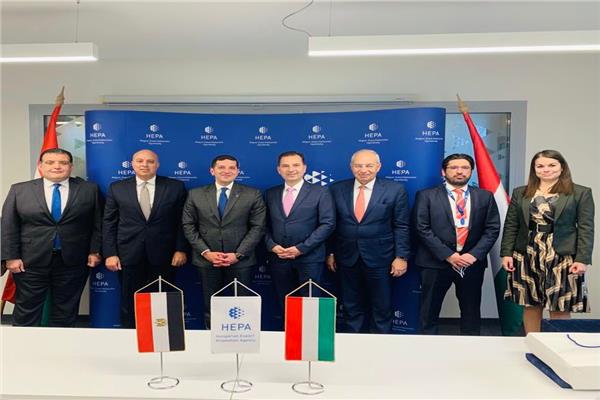 لقاء الرئيس التنفيذي للهيئة العامة للاستثمار وممثلى الحكومة المجرية
