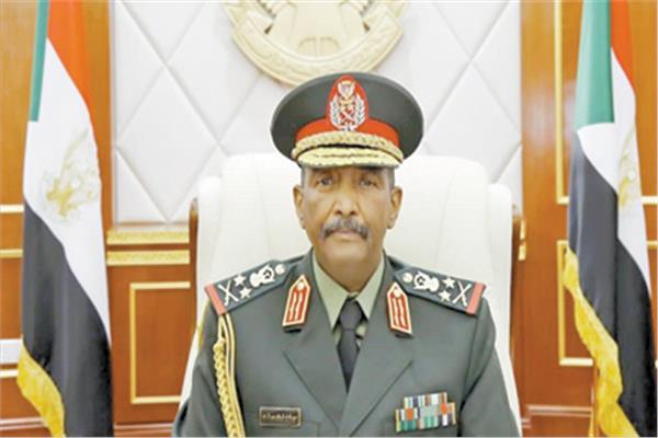 الفريق أول ركن عبد الفتاح البرهان «صورة من سونا»