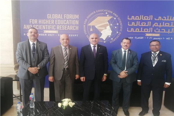  جامعة الأقصر تشارك في المنتدى العالمي للتعليم العالي والبحث العلمي