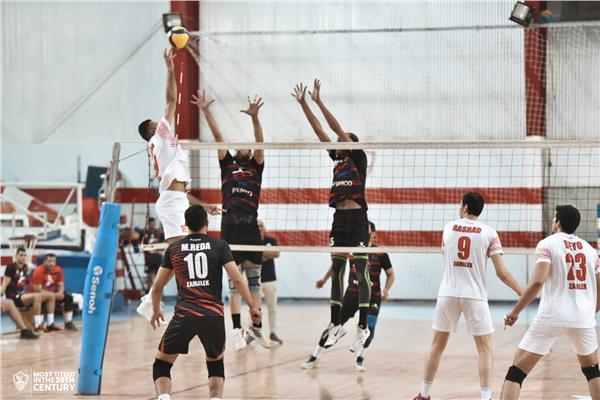 جانب من لقاء الزمالك ودلفي