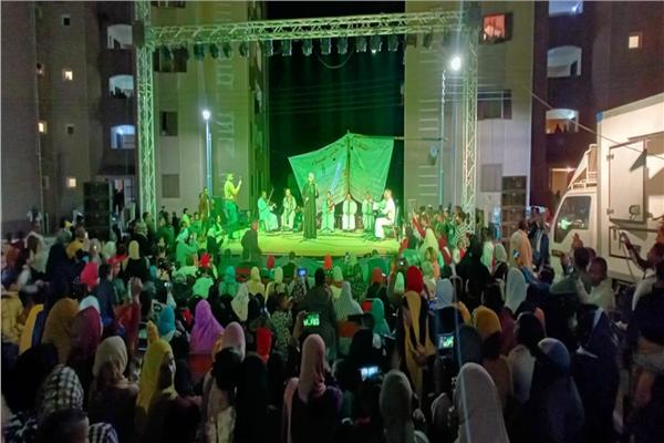 ختام القوافل الثقافية والفنية بأسوان 