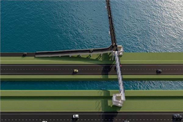 إنشاء ٨ كبارى للمشاة والسيارات 