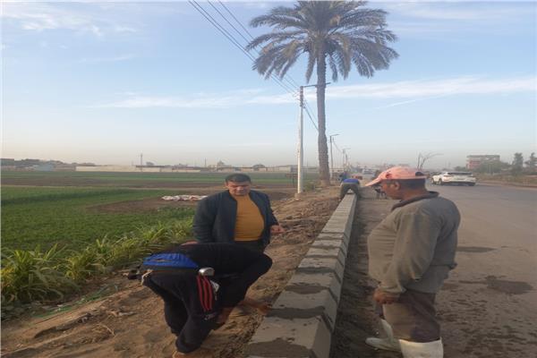  موقف نموذجي وسوق حضاري بشما ضمن مبادرة حياة كريمة بالمنوفية 