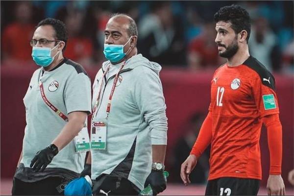 أيمن أشرف عقب الإصابة