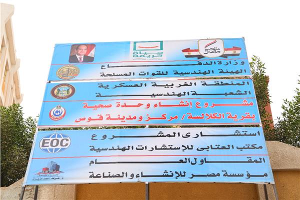 محافظ قنا يتابع تنفيذ مشروعات «حياة كريمة» بقوص