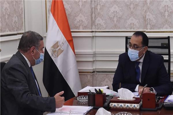 الدكتور مصطفى مدبولي،خلال اللقاء