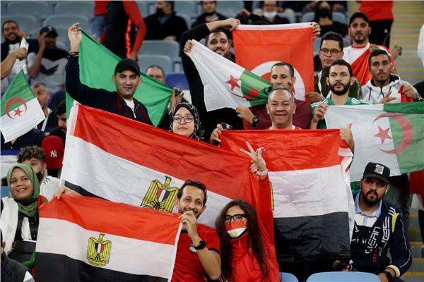جماهير مصر والجزائر 
