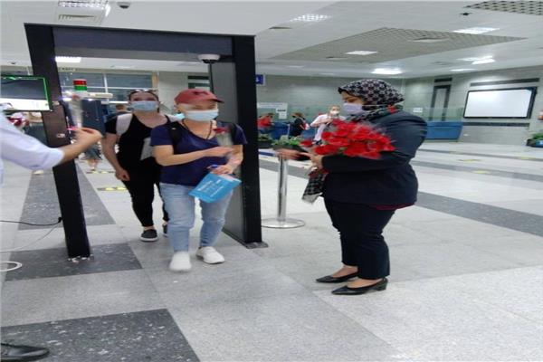 14 رحلة طيران تصل مطار الغردقة قادمة من روسيا اليوم