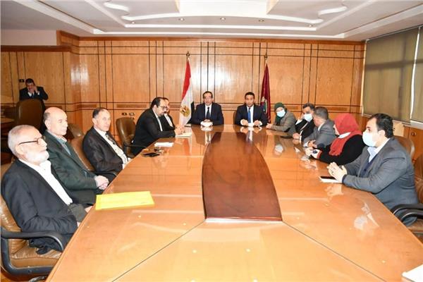 نائب محافظ الفيوم ورئيس الجامعة يشهدان توقيع بروتوكول لإنشاء مستشفى الكبد والجهاز الهضمي 