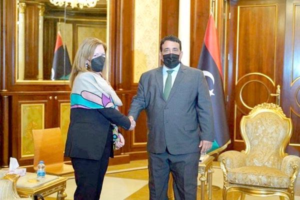 المنفى مع مستشارة الأمين العام للأمم المتحدة ستيفانى ويليامز