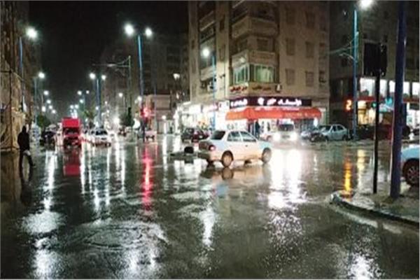 رفع حالة الطوارىء بمطروح بسبب الأمطار