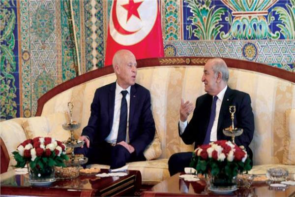 عبد المجيد تبون وقيس سعيد