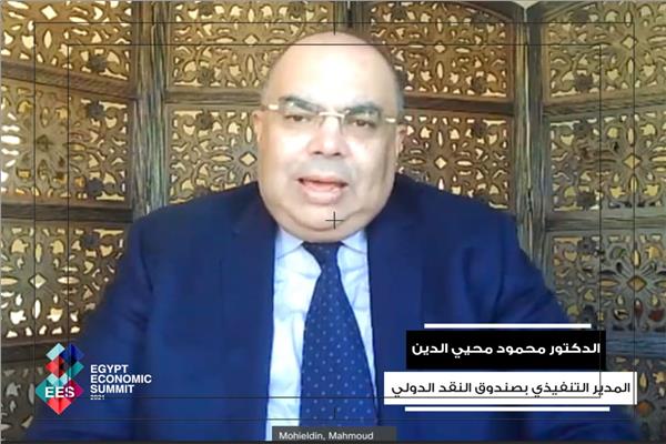 الدكتور محمود محيي الدين المدير التنفيذي لصندوق النقد الدولي