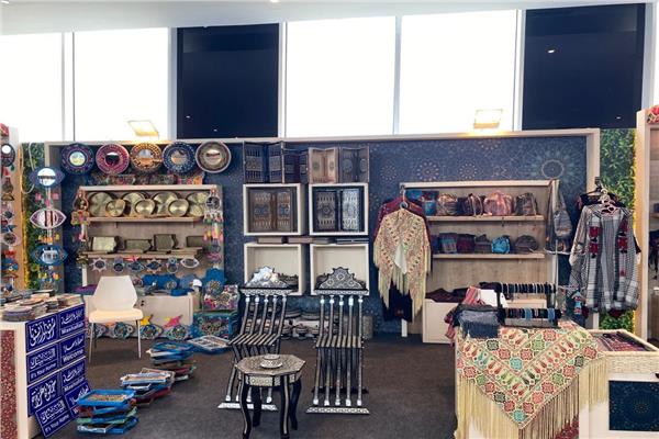 جانب من معروضات جهاز تنمية المشروعات في شرم الشيخ
