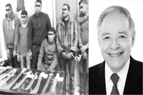 إبراهيم سعده  - - بالسيوف والسواطير تمارس البلطجة القتل والإرهاب