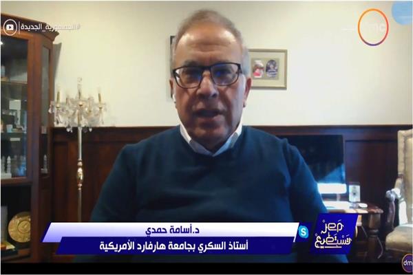 الدكتور أسامة حمدي أستاذ أمراض الباطنة والسكر في جامعة هارفارد الأمريكية
