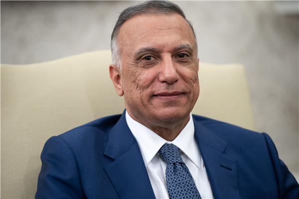  رئيس مجلس الوزراء العراقي مصطفى الكاظمي
