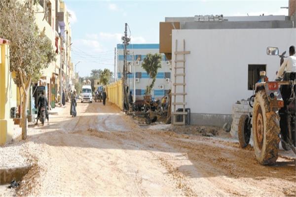 «حياة كريمة» حولت «أم دومة» إلى قرية نموذجية