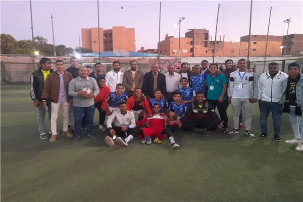  فريق جامعة الأقصر يصعد لدور الثمانية لبطولة الجامعة الأولى لكرة القدم الخماسية للجامعات