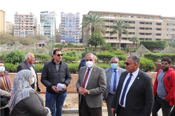 رئيس جامعة الأزهر يتفقد المدينة الجامعية للطالبات
