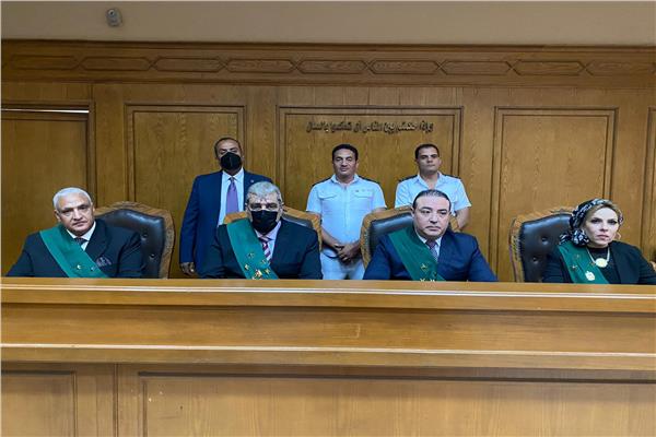 هيئة المحكمة برئاسة المستشار أحمد أبو الفتوح