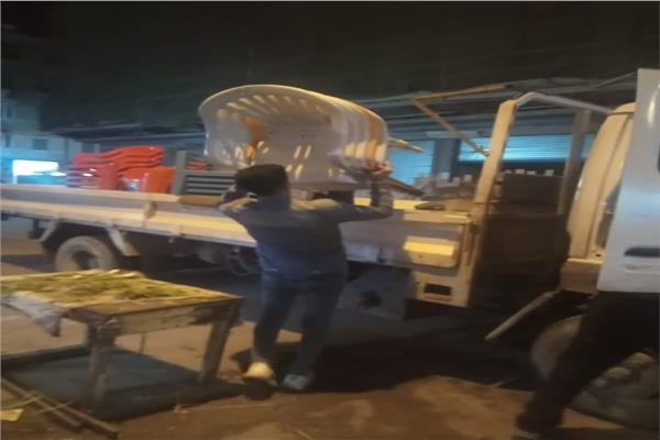 خلال حملات مكثفة 