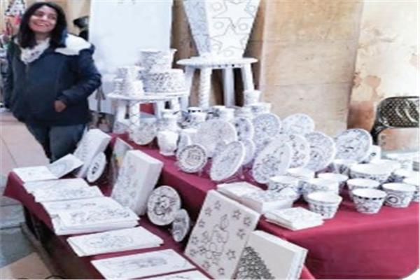 35 عارضاً بمهرجان الحرف اليدوية