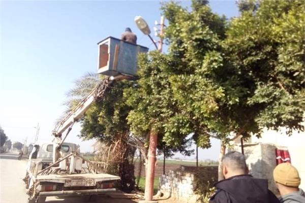 حملات تكثيفية يوميه بقرى المنيا رفع ٤٠ طن مخلفات بنى احمد الغربيه- نزلة حسين