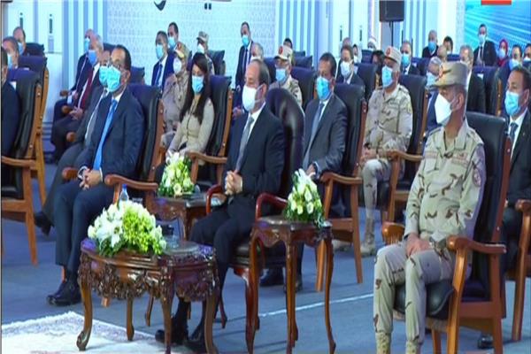 رئيس الجمهورية يشهد افتتاح مركز التحكم الإقليمي بمركز سمالوط عبر الفيديو كونفرنس