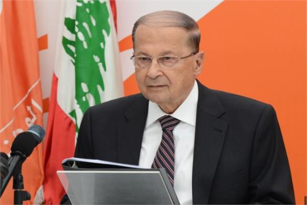  الرئيس اللبناني ميشال عون