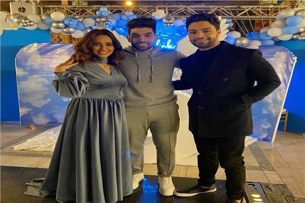 أحمد جمال وسامر أبو طالب ورنا سماحة