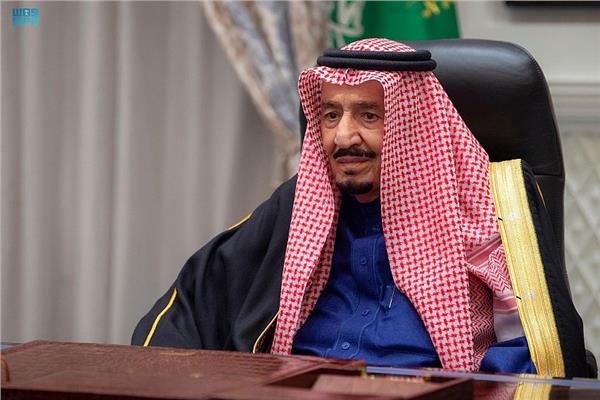  الملك سلمان أثناء الخطاب سنوي لأعمال السنة الثانية من الدورة الثامنة لمجلس الشورى