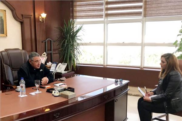 محافظ البحر الاحمر خلال حواره مع «بوابة أخبار اليوم»