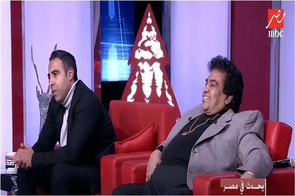 الفنان أحمد عدوية ونجله محمد عدوية