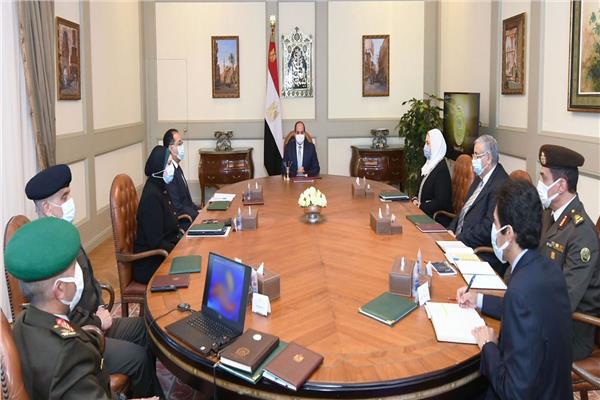 الرئيس عبد الفتاح السيسي يتابع موقف إنشاء مجمع للأطراف الصناعية
