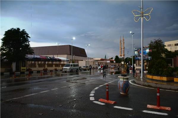 الامطار الغزيرة تضرب مراكز ومدن محافظة سوهاج 