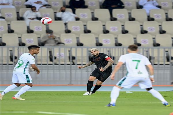 صورة من المباراة