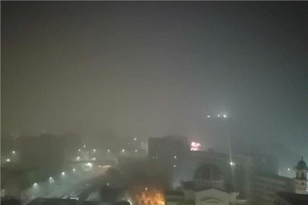 شبورة مائية كثيفة