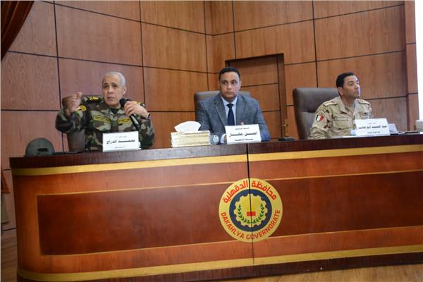   محافظ الدقهليه  يستعرض ما تم تنفيذه في المرحلة الأولي لمبادرة حياة كريمة 