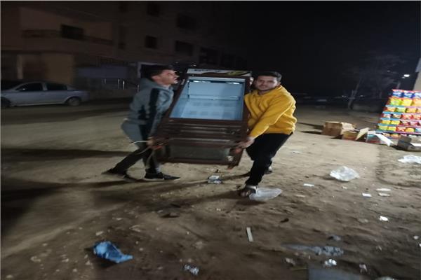 إزالة سوق خضار عشوائي