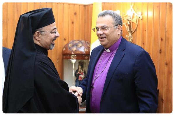 بطريرك الكاثوليك يهني الطائفة الانجيلية بعيد الميلاد المجيد