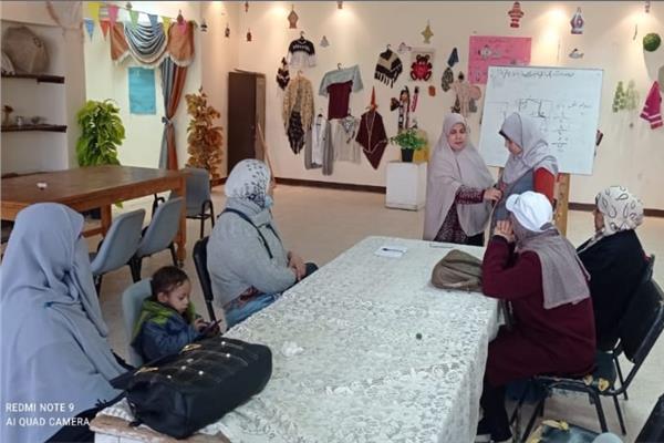 ورشة الخياطه، ولقاء مدرسه الصحافه،بفرع ثقافة الإسكندرية