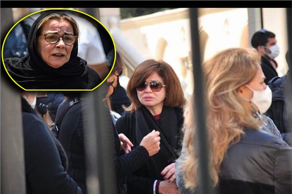الفنانة إلهام شاهين ومها أبو عوف