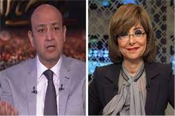لميس الحديدي وعمرو أديب