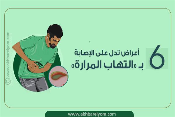 الإصابة بالتهاب المرارة