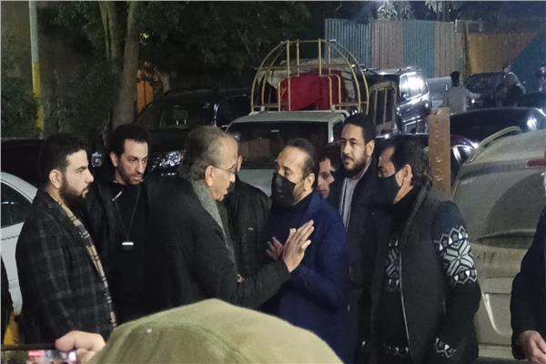 عزاء الفنان الراحل أحمد الحجار
