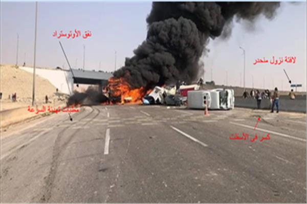 حادث الطريق الدائرى الأوسطي