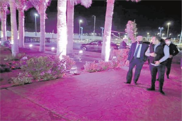 فودة يتفقد الاستعدادات النهائية